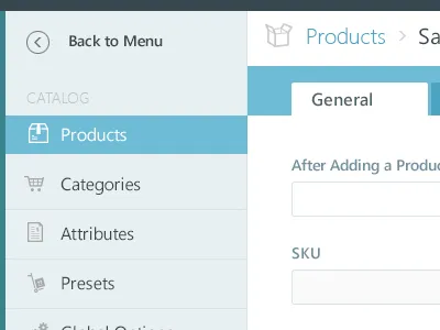 E-commerce admin page e commerce form icons ui