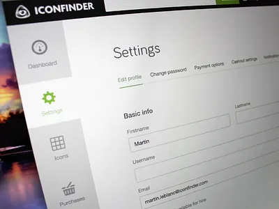 Redesign administration backend boobs caffeine dashboard flat iconfinder interface red bull redesign