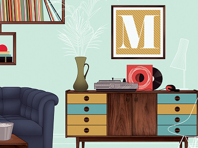 Shag Pad illustration