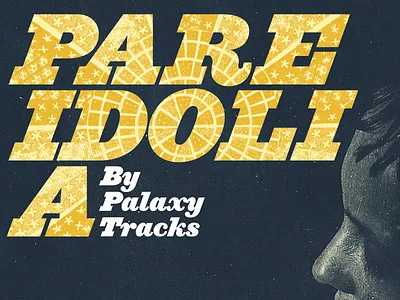 Pareidolia display gold music palaxy tracks white ziggurat