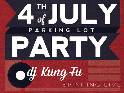 4th of July Poster 4th 4th of july ad dj flyer july 4th poster