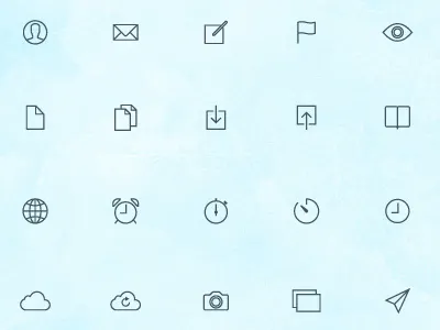 Ios7 Icons apple design icons ios7 line