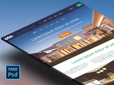 About Us Concept - Freebie about page concept flat free photoshop psd