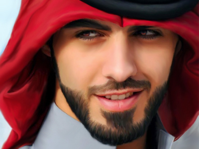 Digital Painting art form digital digital painting face face painting muhammad farhan omar painting