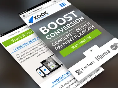 Responsive design for Zooz responsive design