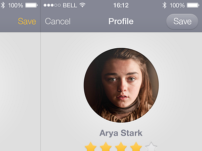 iOS7 Titlebar Actions button interface ios ios7 titlebar ui