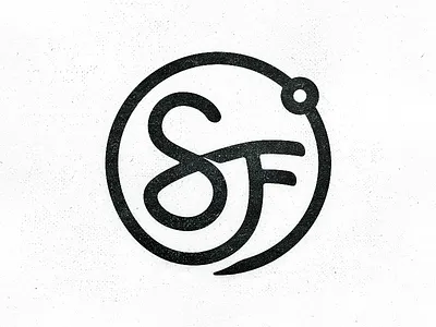 SF˚ Logo - Failed Mark 360 circle degree icon monogram san francisco sf typework studio
