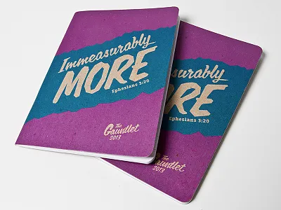 Gauntlet 2013 Scout Books 80s beach church conference jesus journal newspring scout book scripture skateboard