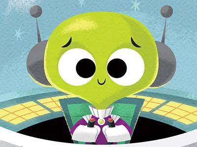 UFO alien astute graphics illustration mirrorme plug in ufo