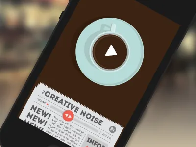 Creative Noise ambient app coffee creative creative noise design noise sounds