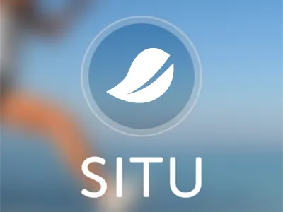 Client Logo branding circle design identity illustration leaf logo mark rebound