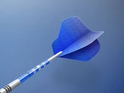 Dart Icon dart icon light realistic shadow sport