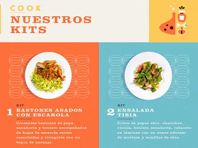 Cook branding clarendon cook flyer food identity illustration orange organic yellow