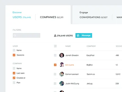 Simple admin [WIP] admin cms dashboard flat interface list search simple user