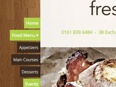 New Restaurant Theme bar cafe minimal navigation restaurant theme