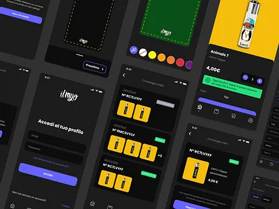 Ilmyo - Ecommerce app and product configurator design app application configurator design ecommerce product configurator product design text and images ui ui design user testing ux ux design visual design