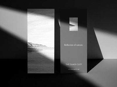 The Sand Cliff, Hotel & Resort behance brand identity branding bruno silva brunosilva.design cliff design dribbble graphic design logo logotype marca portugal print reflection symbol the sand cliff typography vector