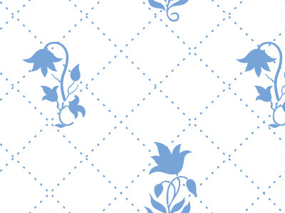 Flower Repeat cloth flower illustration