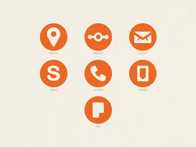 Business Cards Icons business cards icons