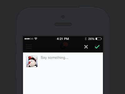 New Post app camera guildwork icons image ios ios 7 iphone iphone app new post post ui