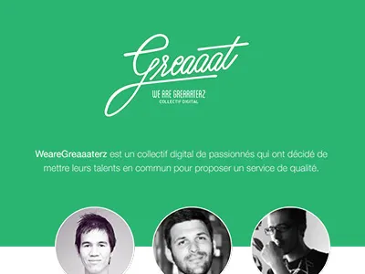 WeAreGreaaaterz - Freelancers collective freelancers green