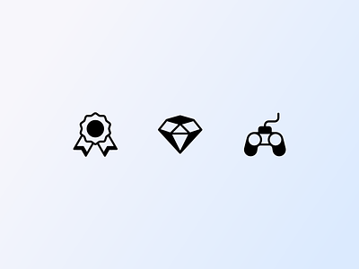 Video Games Icons achievement console diamond game game controller gamepad gamer gaming icon icon set iconography icons iconset ui ux video game