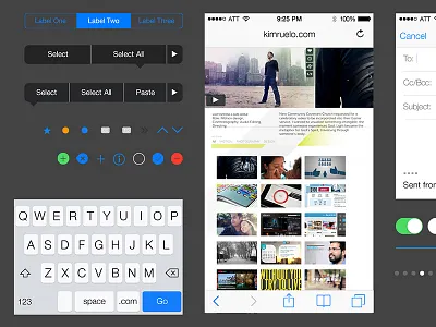 iOS 7 iPhone AI Download ai download free freebie gui illustrator ios ios7 iphone kruelo2 psddd vector