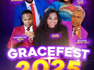 GCF GraceFest2025 flyer (front)