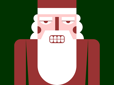 Santa Cracker illustraion illustration illustration art illustration digital illustrations minimalist seattle