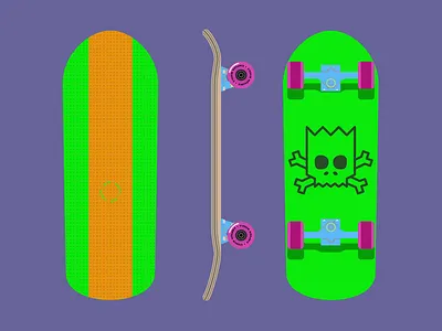 Bart Board bart rebound simpson skateboard