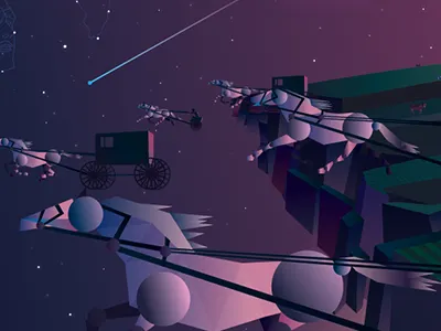 Untie Your Dreams 80s geometric illustration skateboard