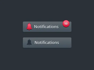 Free psd Button Notifications button free free button free download free mockup free psd free psd button free psd mockup free psd template free psd templates free psd ui freebie freebies freelance gui psd psd design psd mockup ui ux