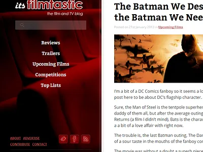 itsfilmtastic tablet view black blog film heading itsfilmtastic red responsive search tablet ui