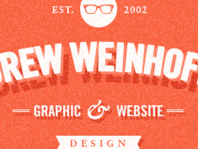 Identity Refresh grain lockup sabon trade gothic type on path typography