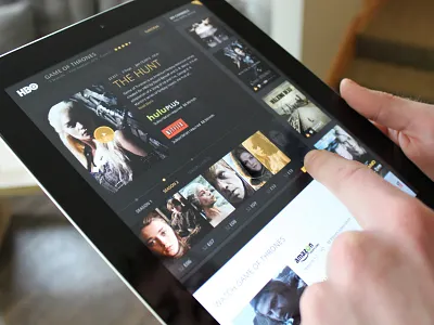 TV Duck Concept elegant seagulls movie play responsive shows tablet television tv video web