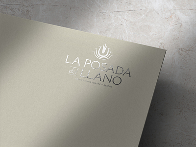 Brand identity for a new resort, La Posada del Llano brand identity branding graphic design logo