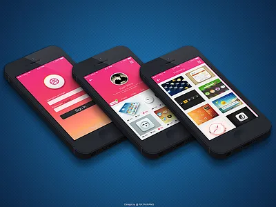 Dribbble APPS about Ryan 2.0 app dribbble icon phone ui