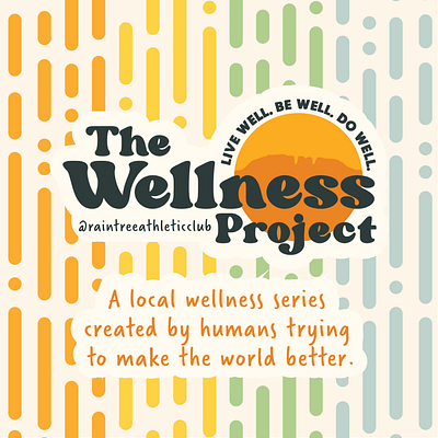 The Wellness Project branding design graphic design illustration logo