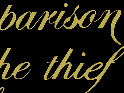 Late Night Type. custom hand written type quote script typography