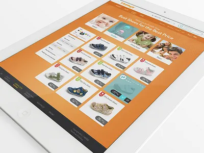 Shoe Web Store kreativa studio shoes store web shop website