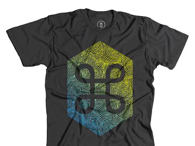 The Commander cmd commander gradient heather black rainbow roll