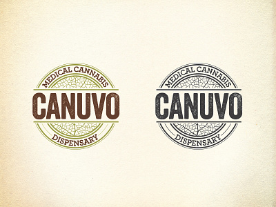 Canuvo Branding branding logo natural professional seal stamp