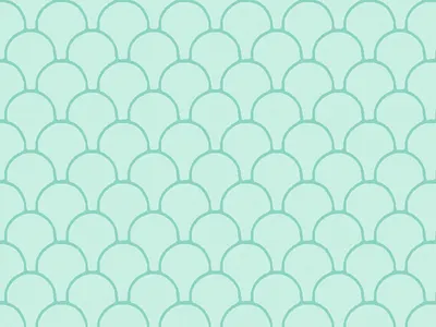 Seafoam Fish Scale Pattern fish green mint pattern scale seafoam subtle