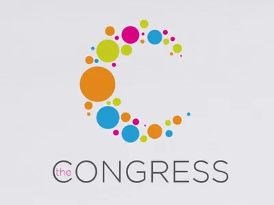 Congress artist collective branding c dots logo