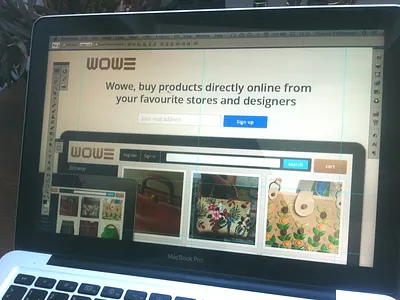 Wowe landing page clean contact flat icon landing landing page shop simple web website white space