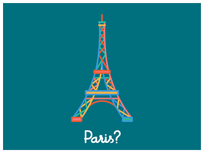 Paris? eiffel france illustrator memimas paris script t shirt design tote bag tshirt