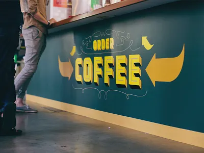 Philz Signage chromatic coffee custom facebook painted philz sign painting signage type