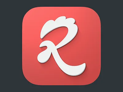 Roost app icon app bird branding chicken icon ios logo mark mike roost rooster sattler