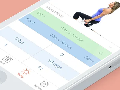 Vitogo Picker View app clean flat ios ios7 iphone light minimal picker ui ux white