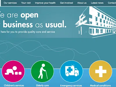 portion of a home page mock-up deisng home page mock up photoshop website design